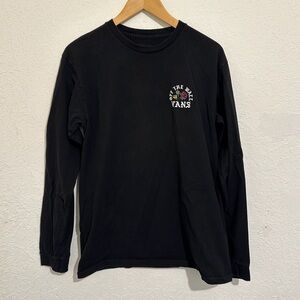 Vans Black Long Sleeve Shirt